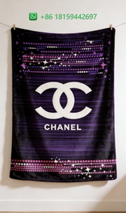 Chanel Throw Blankets